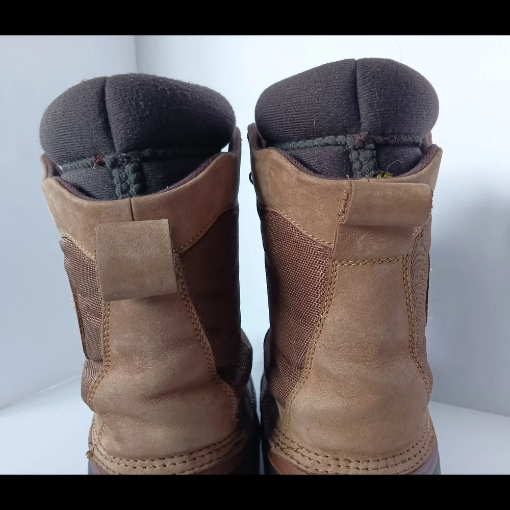 🖤 LaCrosse Leather Winter Rubber Duck Boots Thinsulate Mens 12 Brown Lined Snow